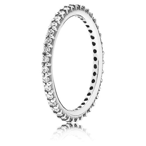Forever Stackable Ring Clear CZ