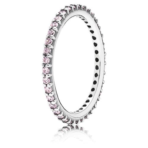 Pandora Forever Stackable Ring Pink CZ 190903PCZ 190903 — foto 1 de 1