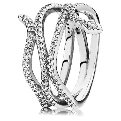 Swirling Snake Ring