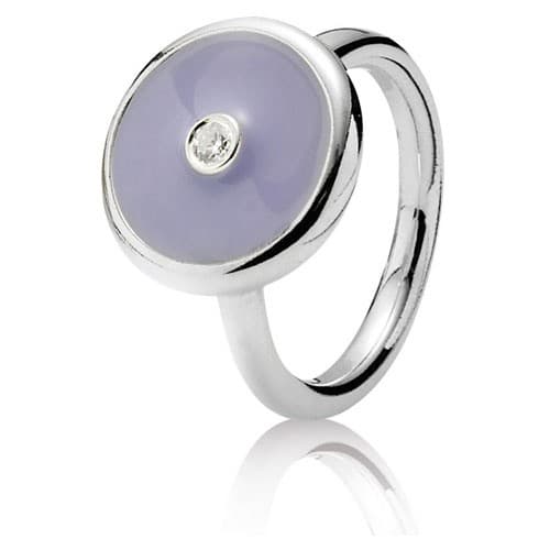 Pandora Ring Promise Lavandar Disk CZ 19152E11-5 / 190152E115 — photo 1 of 1
