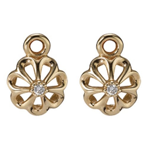 Charm 14K Destiny w/Diamonds