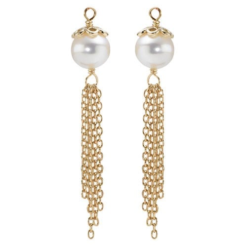 Gold pendant, pearl