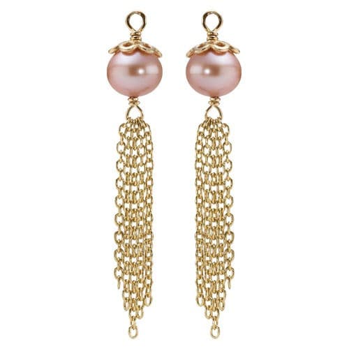 Pandora Gold pendant, pearl 25425PLW 25425PLW / 250425PLW — photo 1 of 1