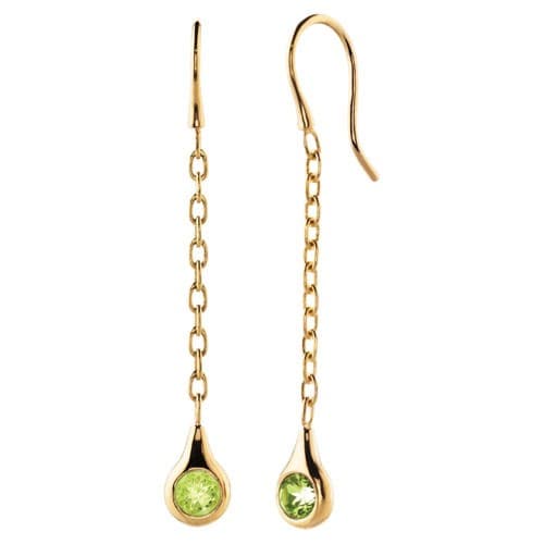 Pandora 18K Gold Earrings with Peridot 27101PEA25 27101PEA25 / 270101PEA25 — Foto 1 von 1