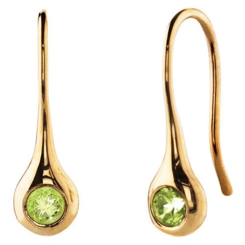 Pandora 18K Gold Earrings with Peridot 27108PEA 27108PEA / 270108PEA — Foto 1 von 1