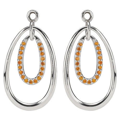 Silver Pendant with Cubic Zirconia