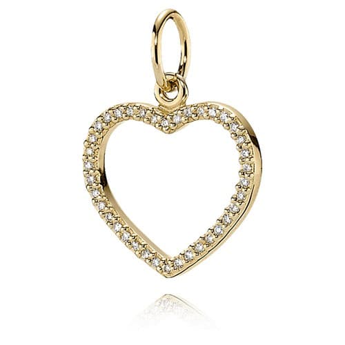 Pandora Gold Pendant with 0.152ct tw H/VS Diamonds 350177D 350177 — Foto 1 von 1