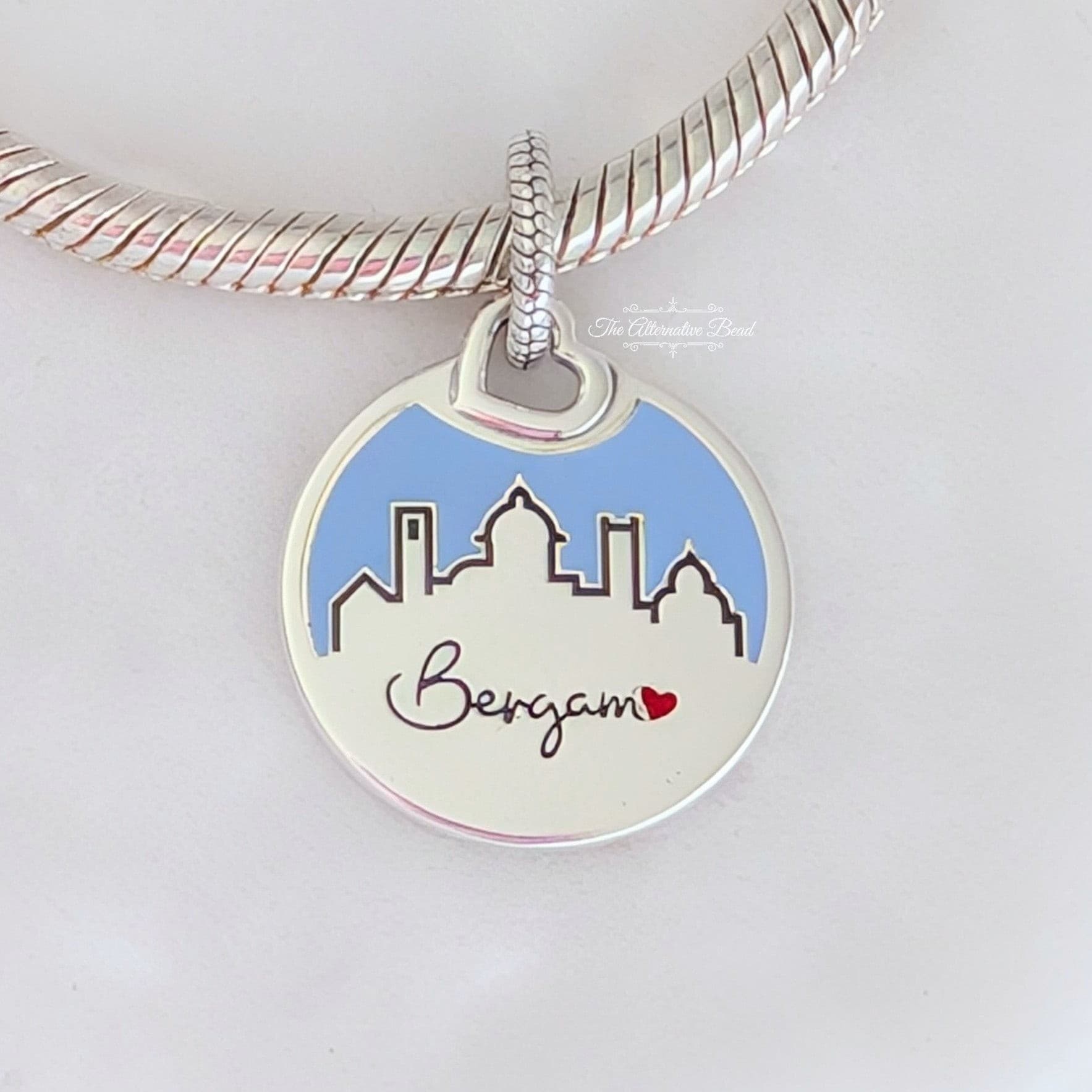 Pandora Bergamo Engravable Dangle Charm 398610C00_E004 — Foto 1 von 1