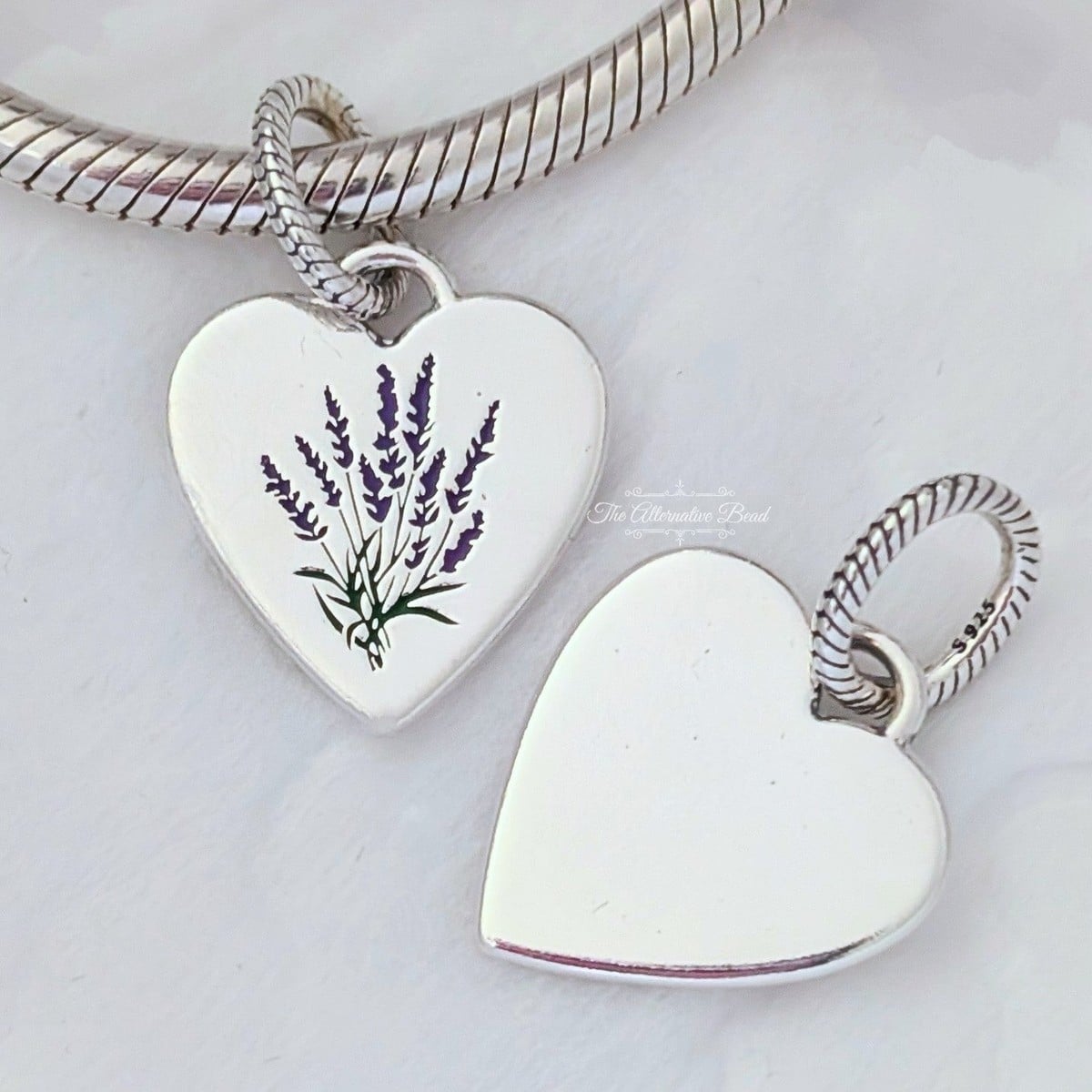 Lavender Pendant Charm