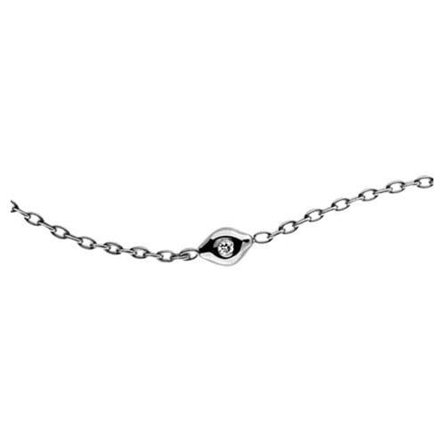 Bracelet, 18K White Gold, Pavé Diamonds 0.01ct
