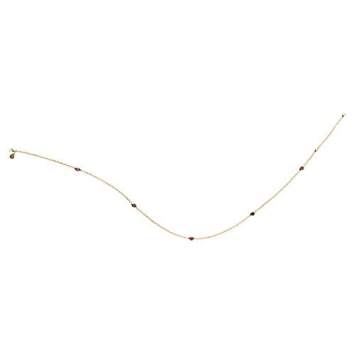 18K Gold Mixed Chain, 4 Pods