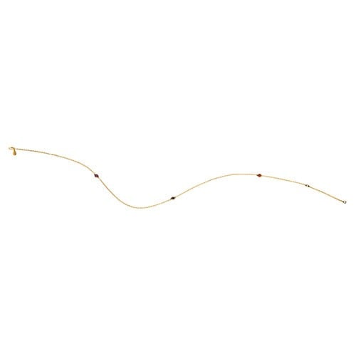 18K Gold Mixed Chain, 3 Pods