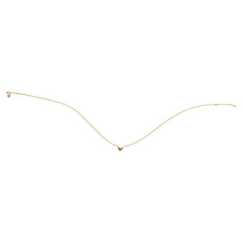 18K Gold Chain with Citrine, 1 Pod