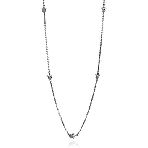 Pandora Oxidized Sterling Silver and Gold Necklace 590406 — Foto 1 von 1