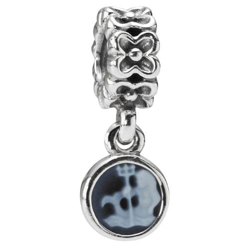 Aquarius Cameo Charm