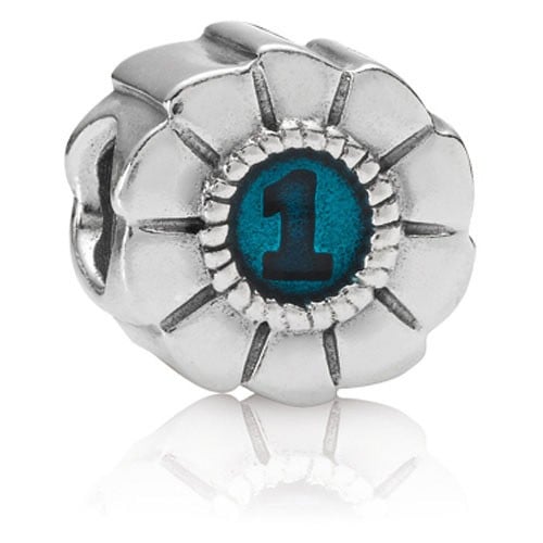 Bead Blue Ribbon Enamel