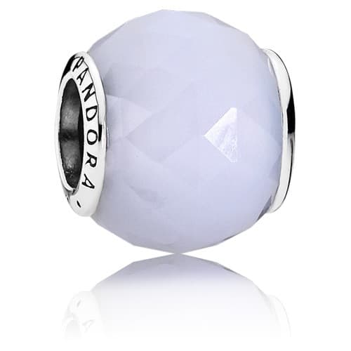 Pandora Opalescent White Geometric Facets Charm 791722NOW 791722 — photo 1 of 1