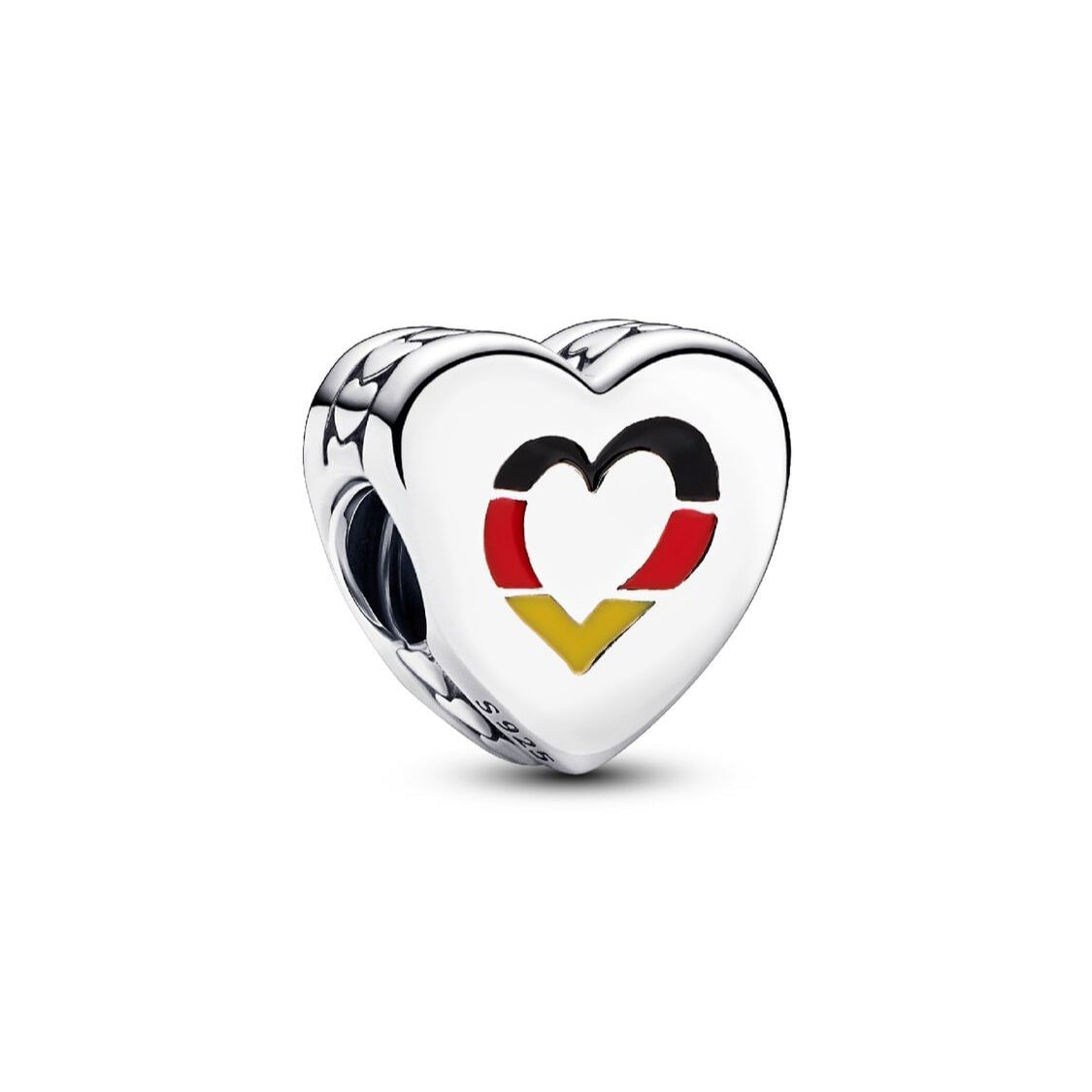 Germany Flag Heart Charm