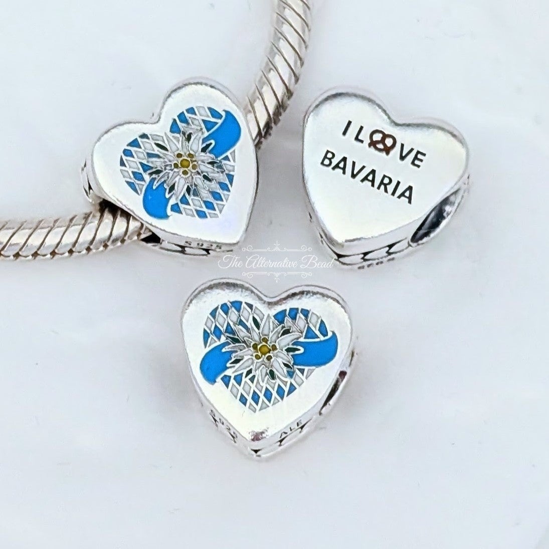 Bavaria Heart Charm