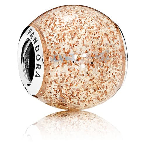 Pandora Rose Enamel Glitter Ball Charm 796327EN145 796327 — Foto 1 von 1