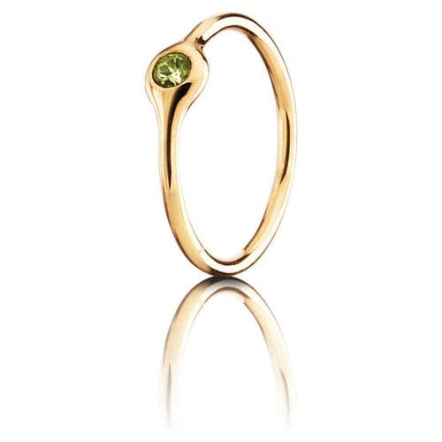 Pandora LovePods 18K Gold 1-Pod Ring, Peridot 970101PEA 970101 — Foto 1 von 1