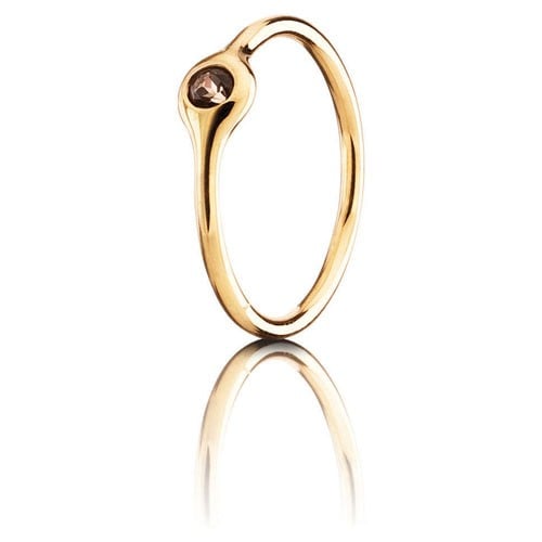 LovePods 18K Gold 1-Pod Ring, Quartz