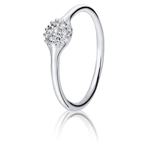 Pandora White Gold Pavé Ring with Diamonds 970105WD 970105 — photo 1 of 1