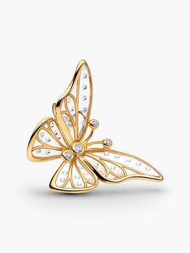 Pandora Oversized Butterfly Openwork Charm 764487C01 764487 — Foto 1 von 1