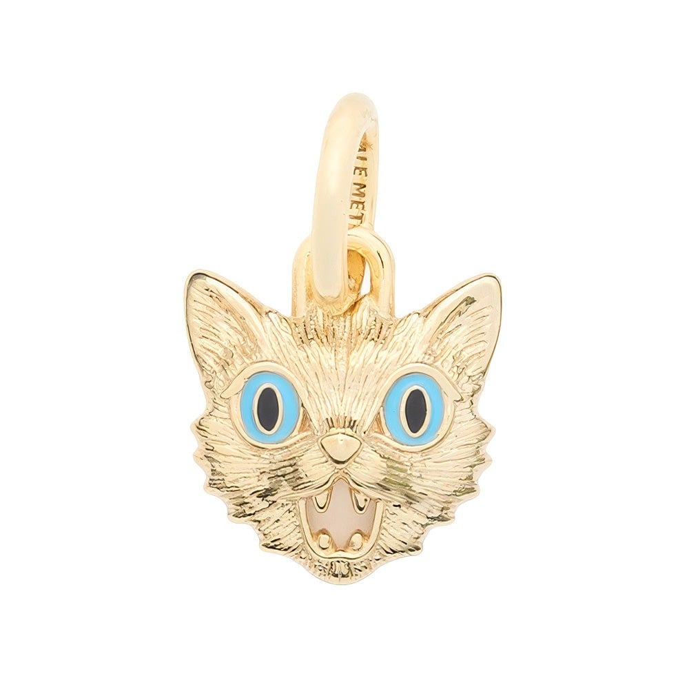 Tim Walker Cat Face Dangle Charm