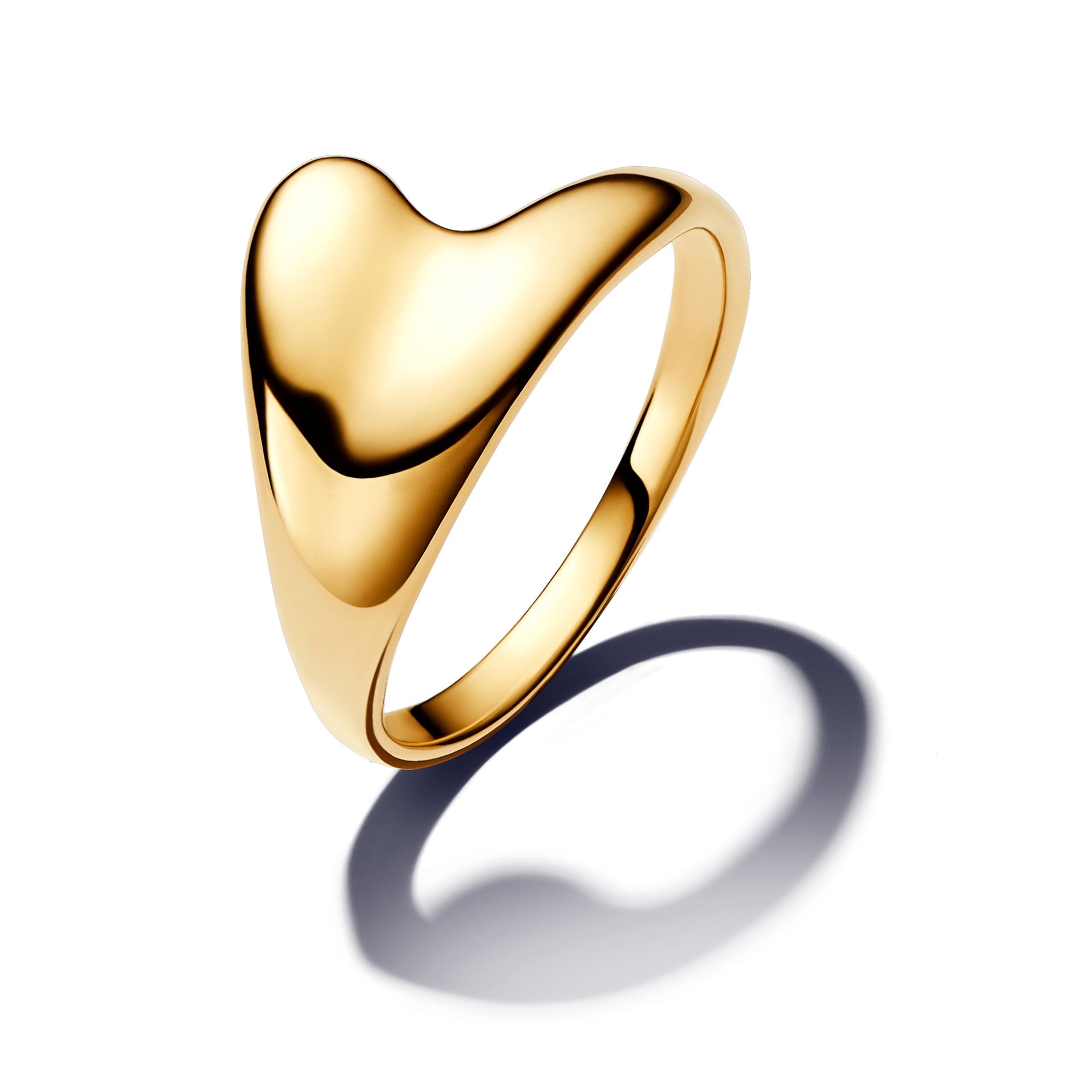 Organic-Shaped Ring (14k Gold-Plated)