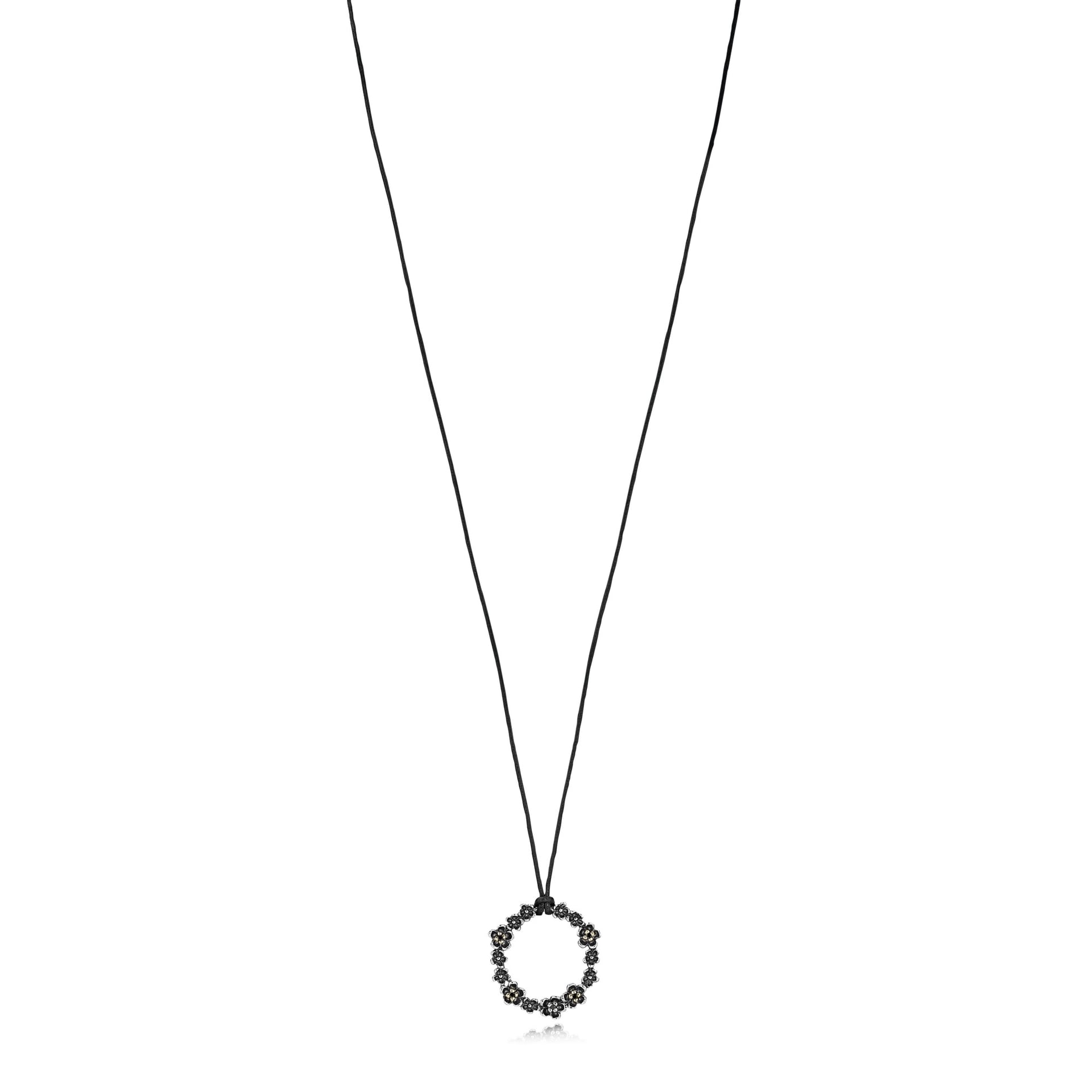 Forever Bloom Pendant, Sterling Silver and 14K Gold
