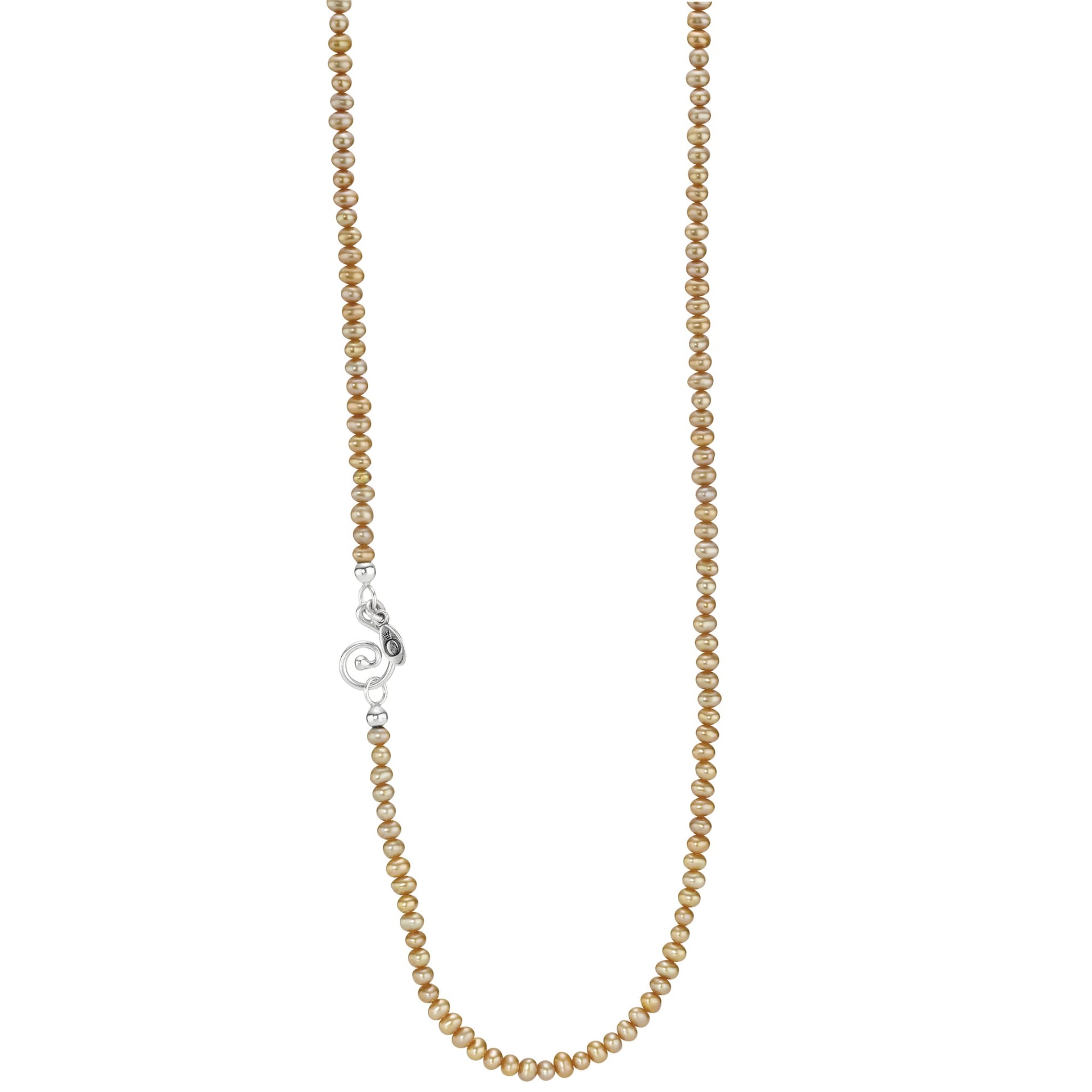 Sterling Silver Necklace with Cultured Freshwater Pearl