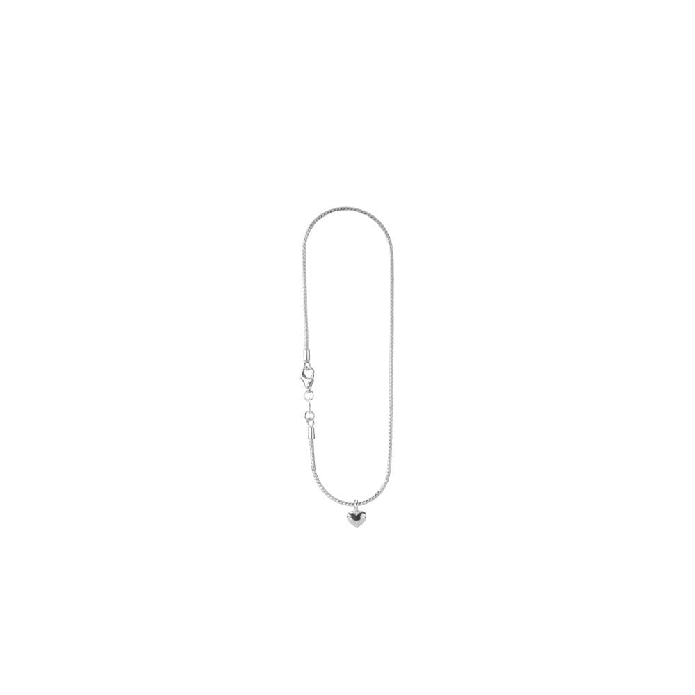 Silver anklet