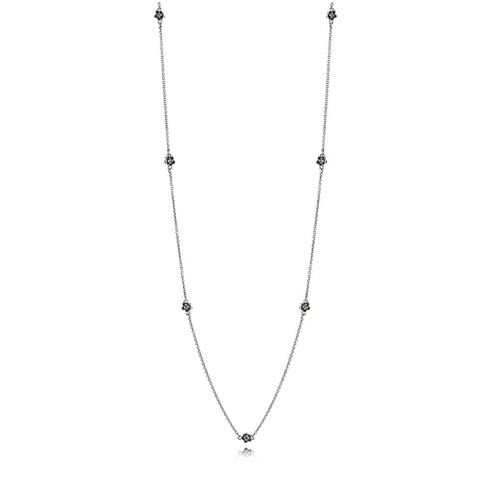 Pandora Oxidised Necklace, 14k, Spinel 590408SPB 590408 — Foto 1 von 1