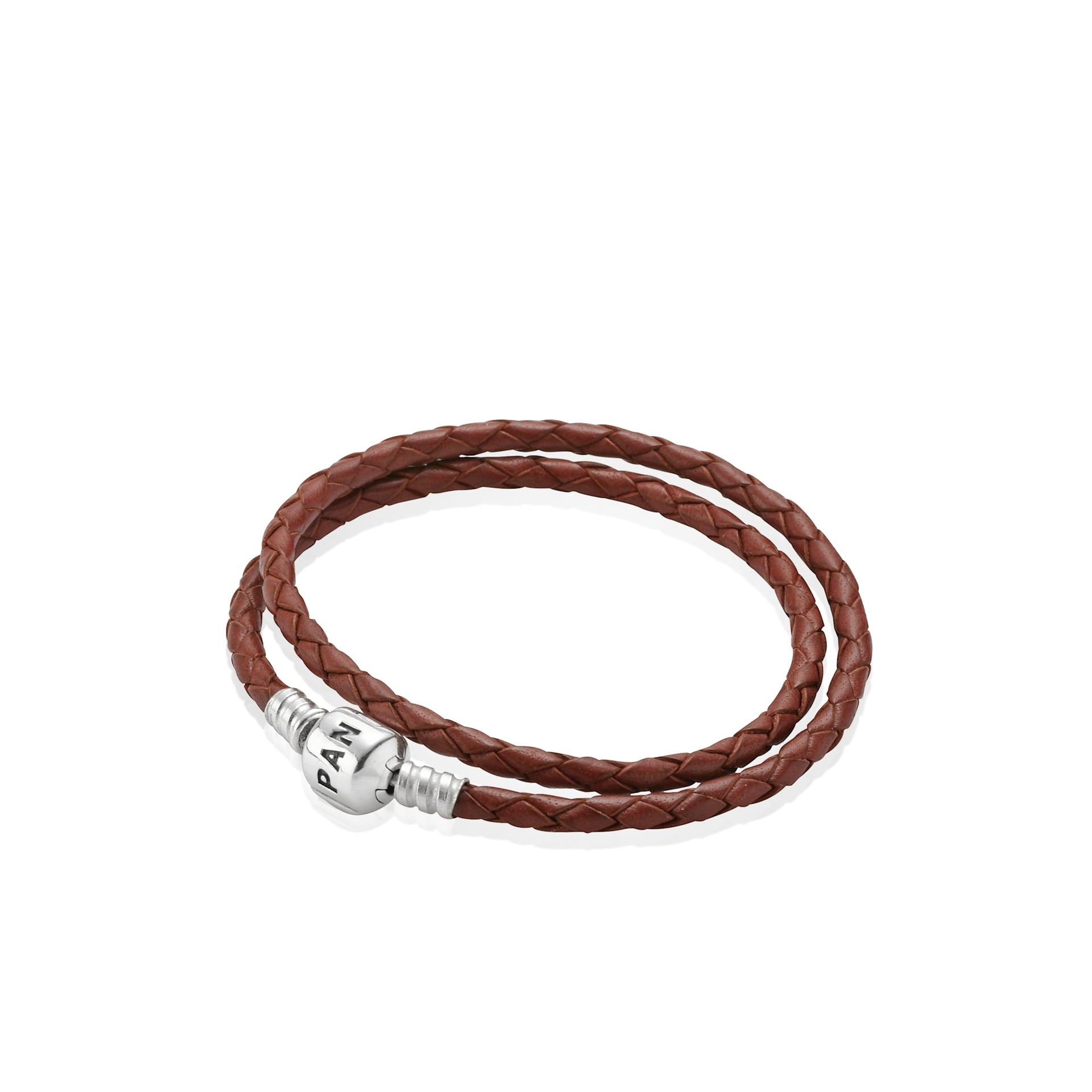 Double leather bracelet