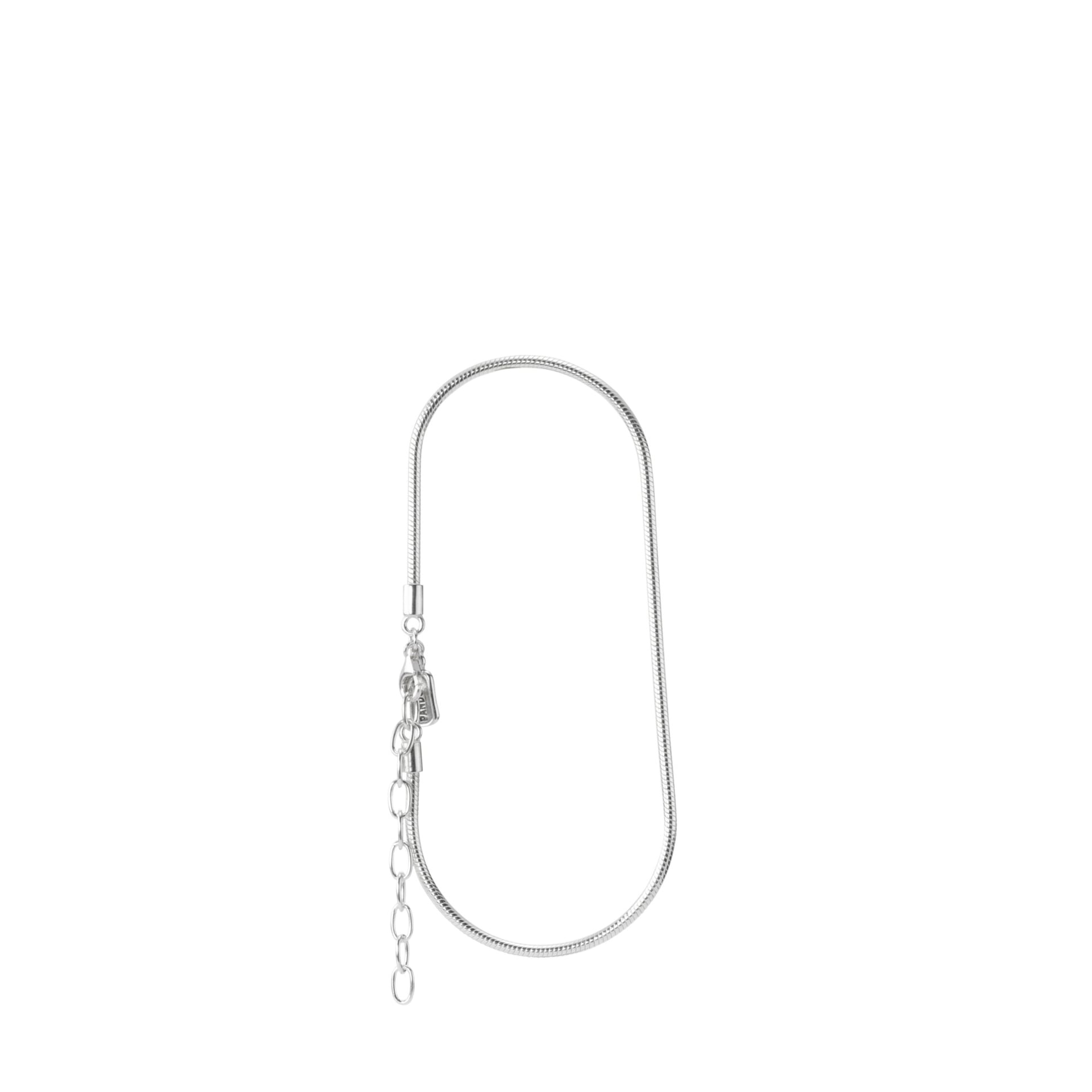 Silver anklet, 14K