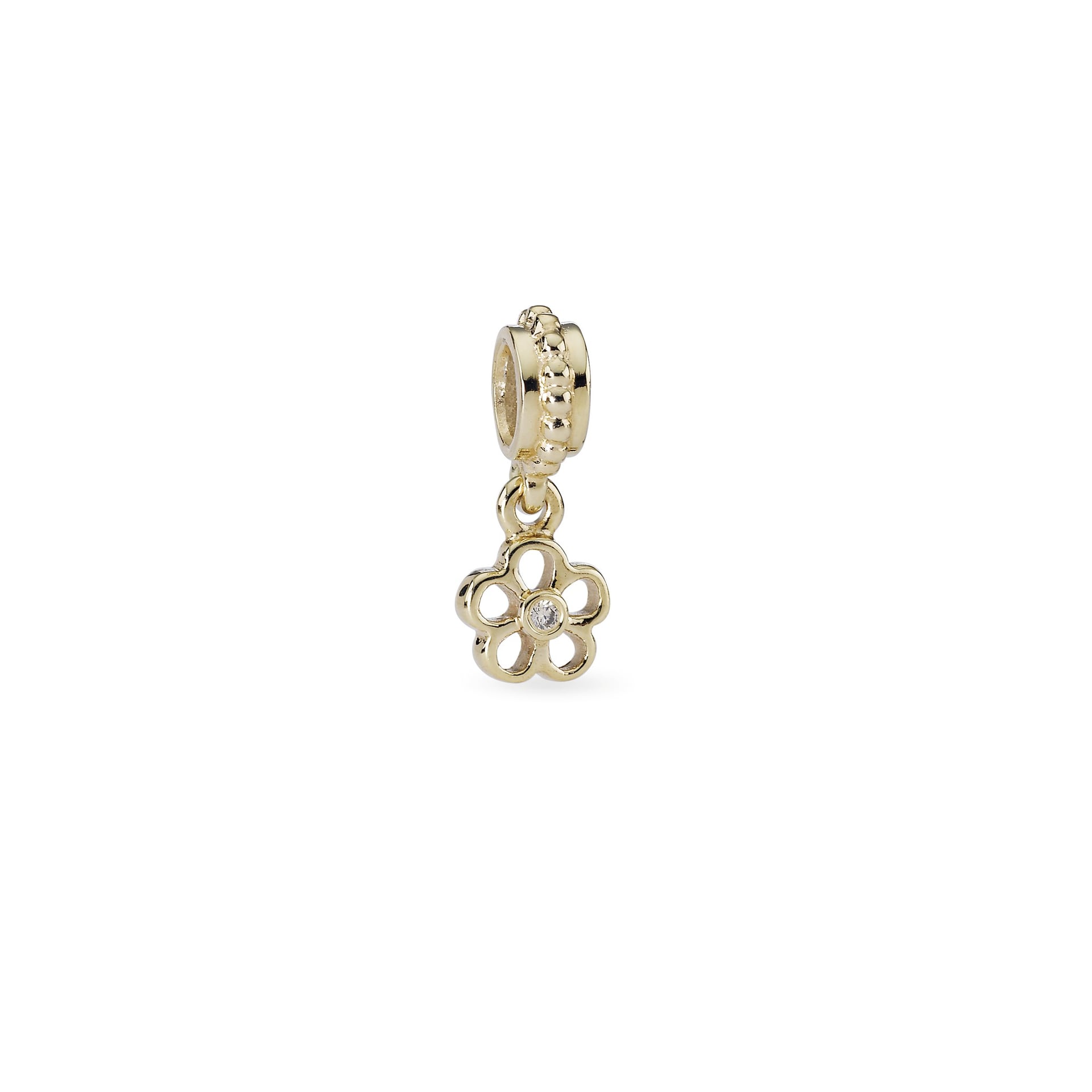 Gold Charm, 0.015 ct Diamond