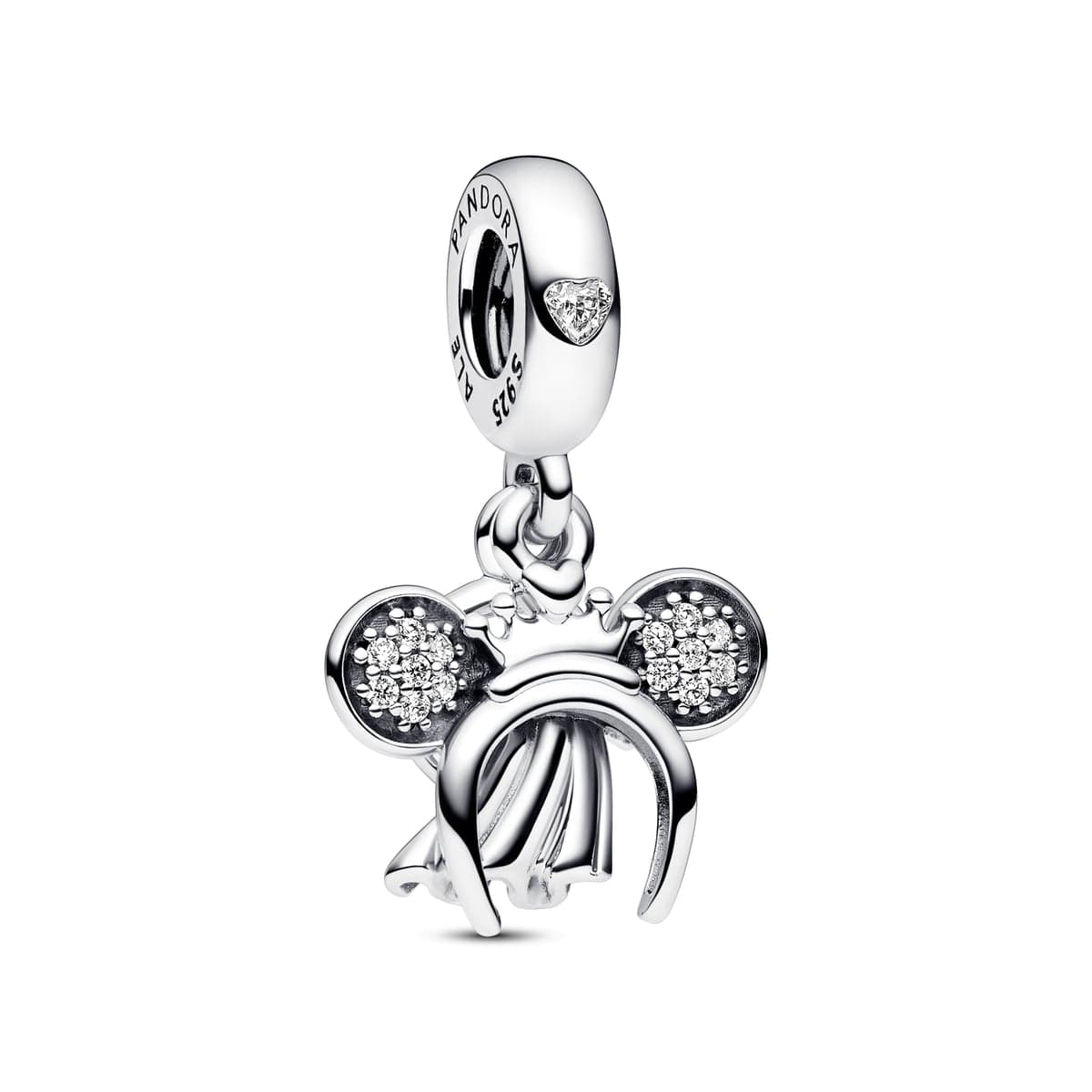 Pandora Disney Mickey Ears Dangle Charm 792813C01 792813 — Foto 1 von 1