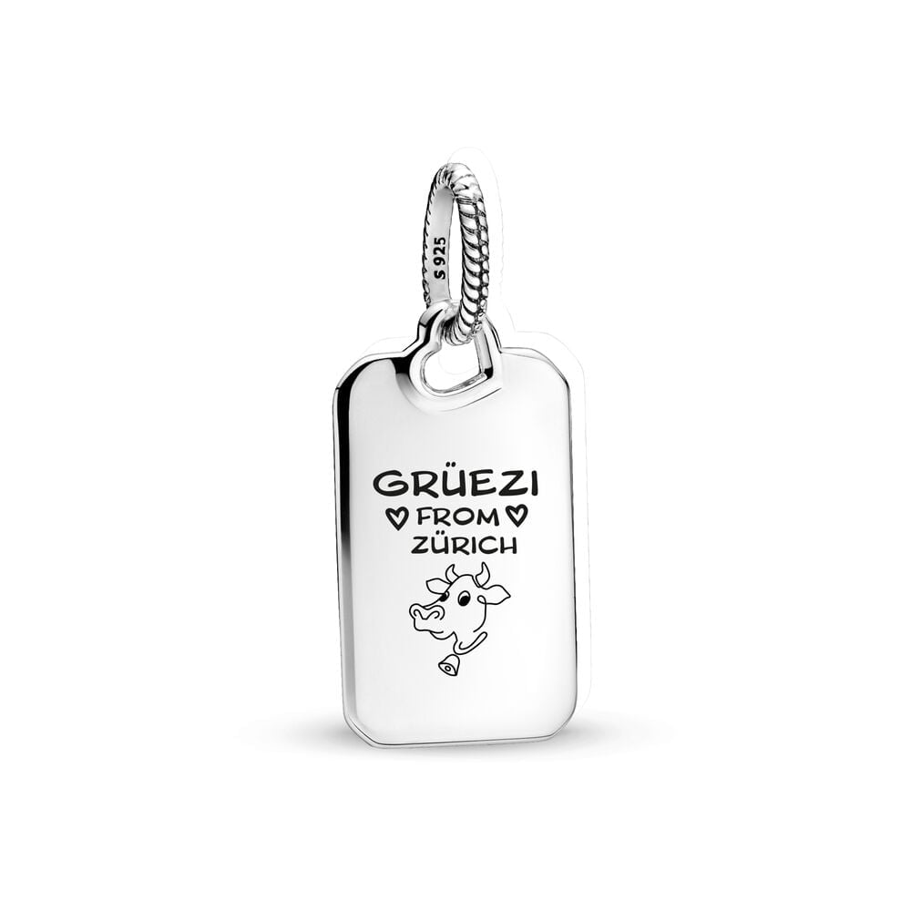 Zurich Postcard Dangle Charm