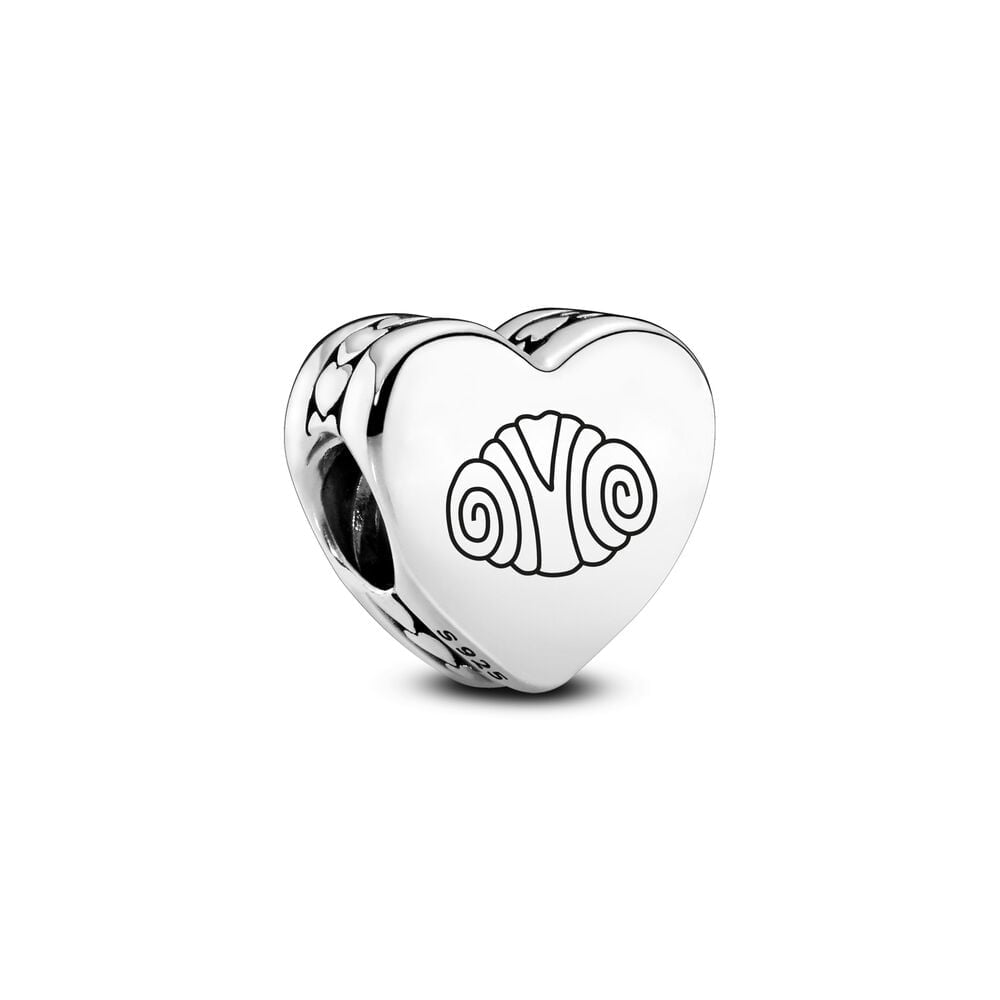 Franzbrötchen Heart Charm