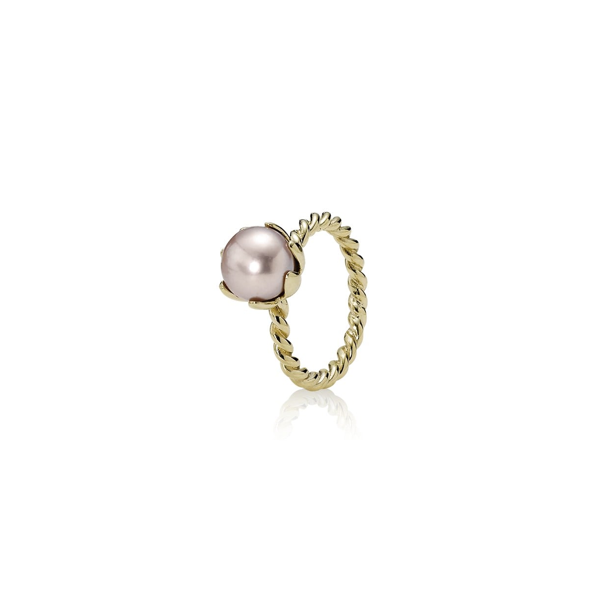 Ring 14k Pink Pearl