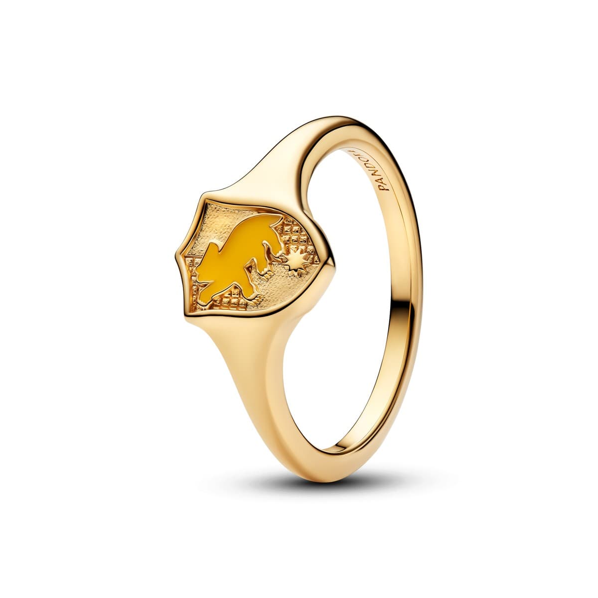Pandora Harry Potter Hufflepuff Signet Ring 165044C01 165044 — photo 1 of 1