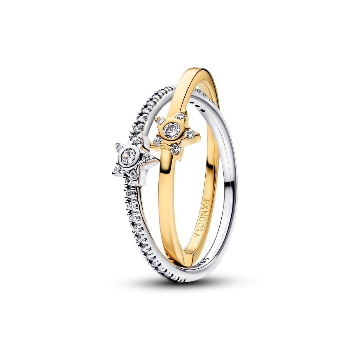 Pandora Sparkling Stella Crossover Ring 165079C01 165079 — Foto 1 von 2