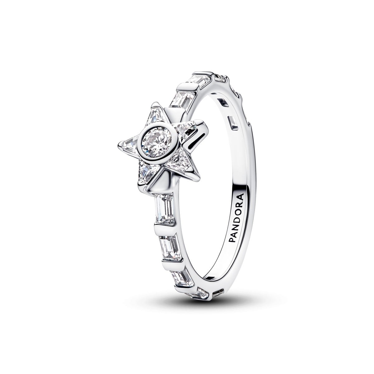 Stella Sparkling Baguette Ring