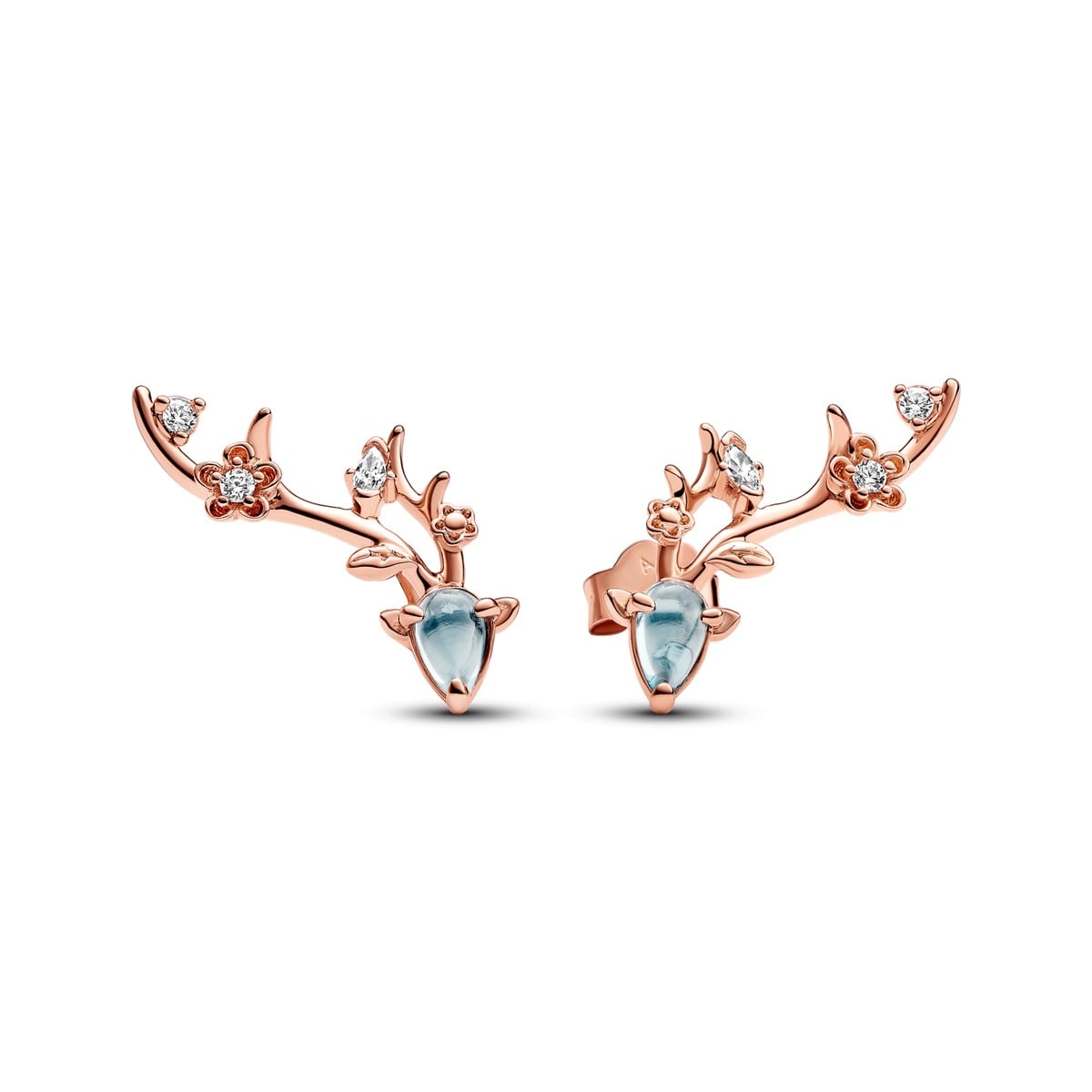 Honor of Kings Yao Blossoming Deer Stud Earrings