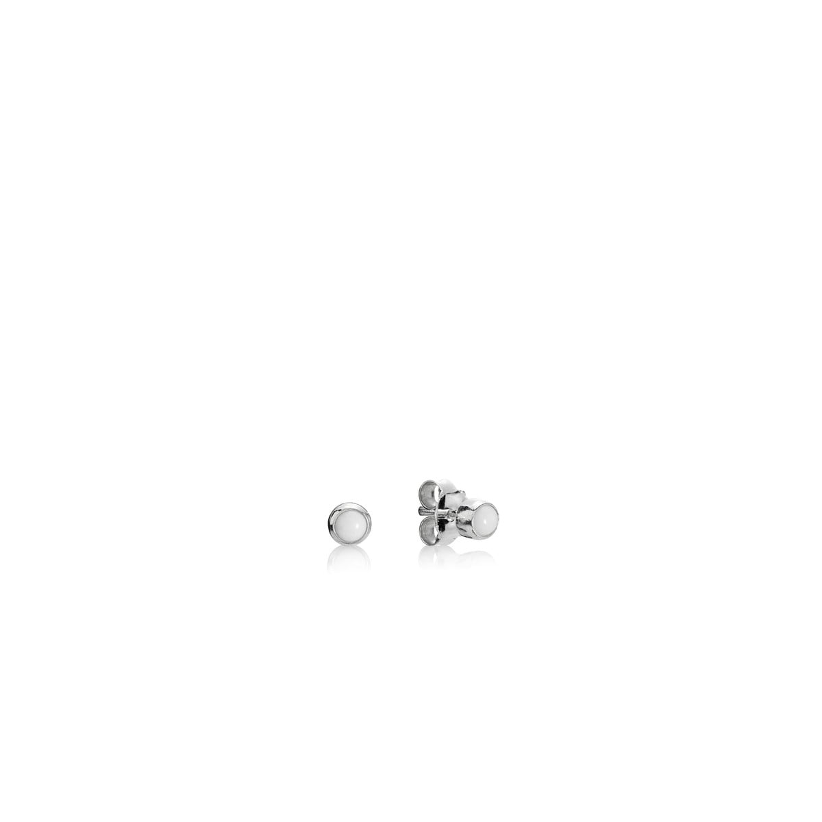 Sterling Silver and Agate Earrings