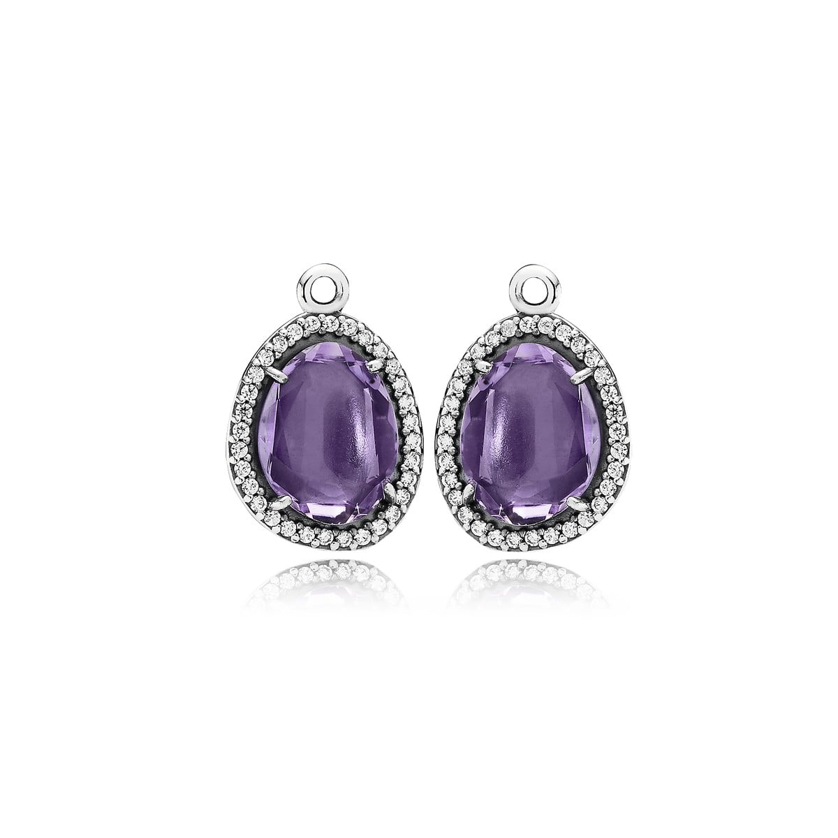 Glamorous Legacy, Amethyst & Clear CZ