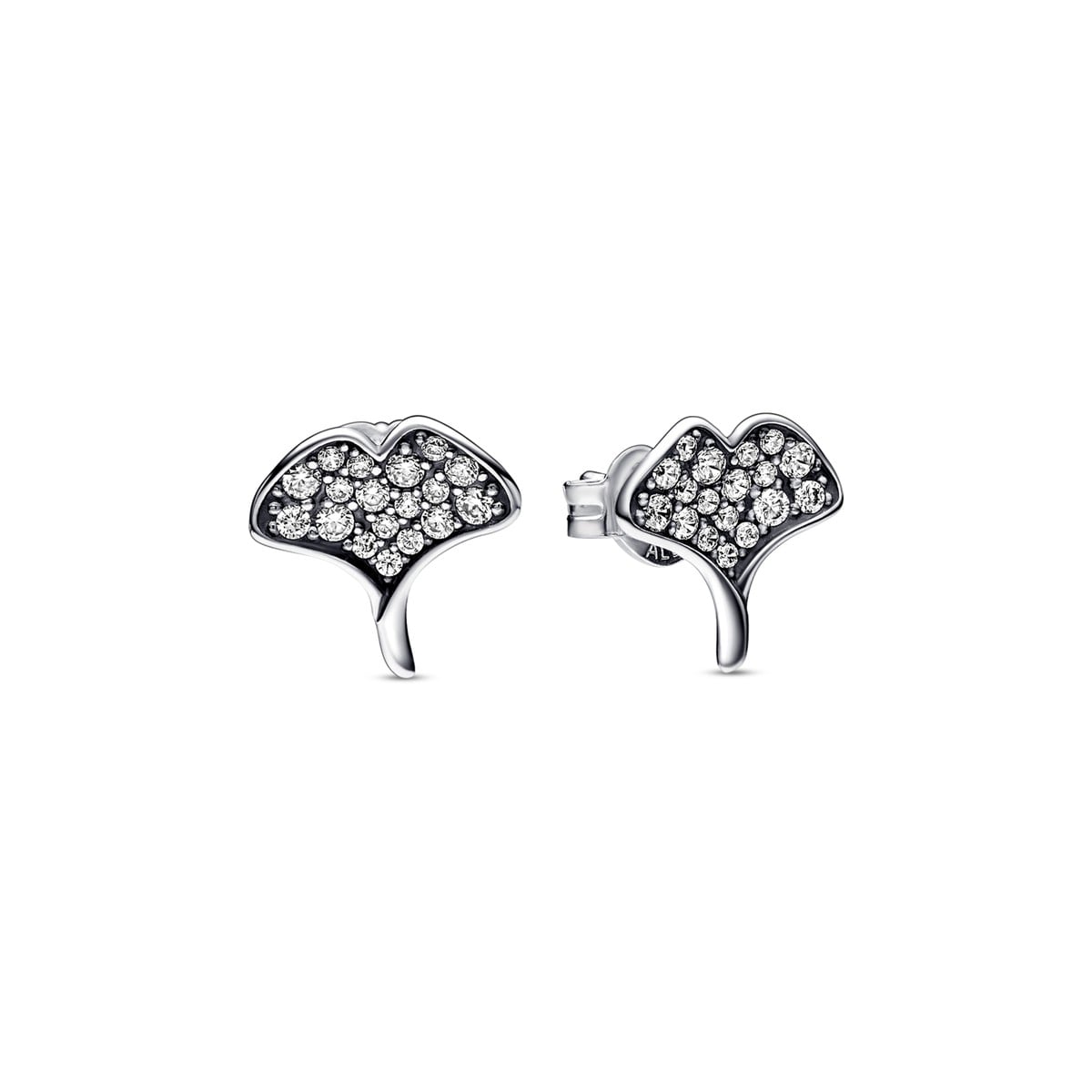 Ginkgo Stud Earrings