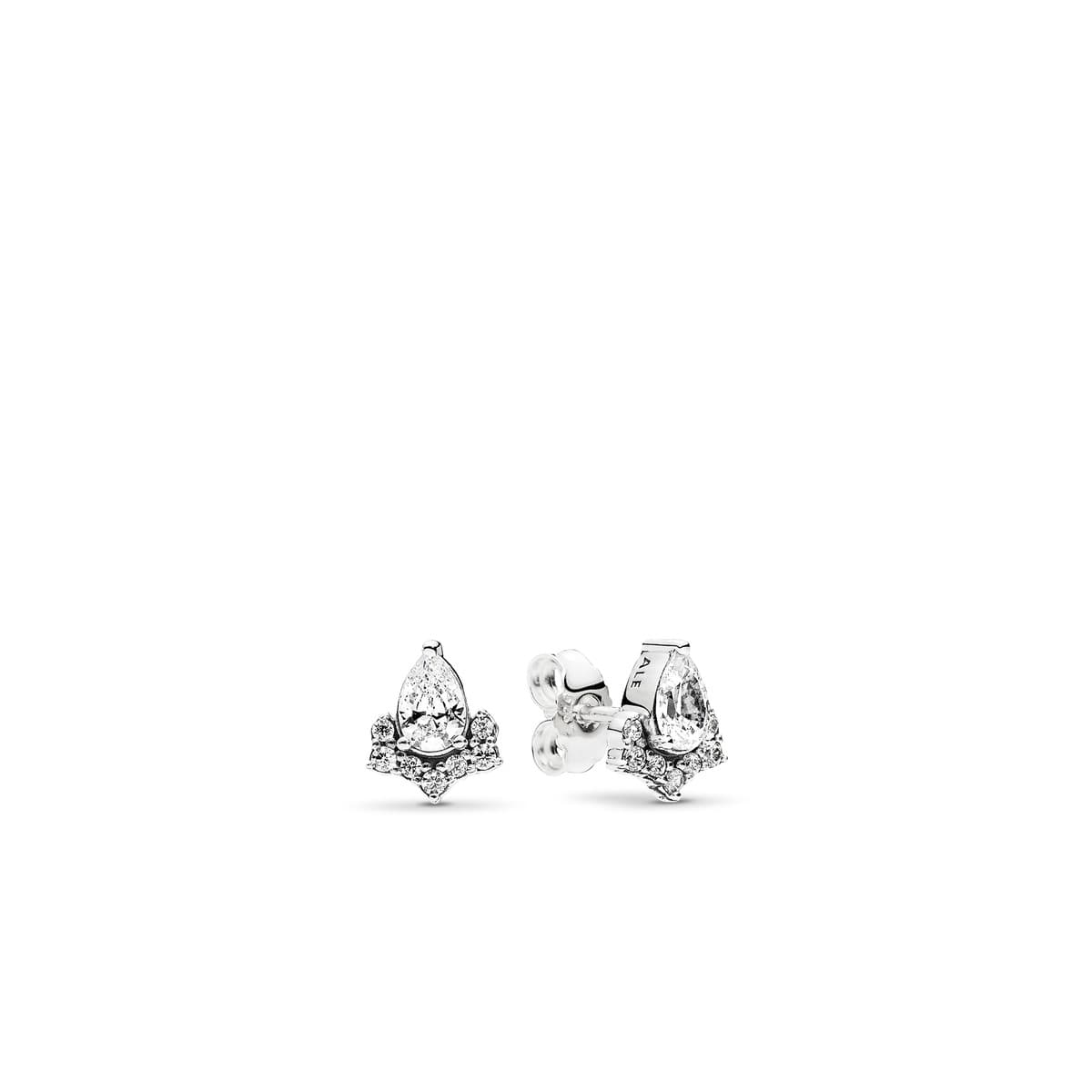 Pandora Silver Stud Earrings 296389CZ 296389 — foto 1 di 1
