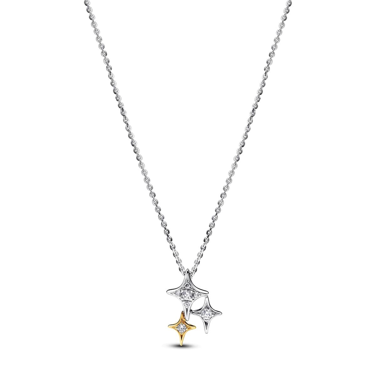 Pandora Triple Star Pendant Necklace 365051C01 365051 — Foto 1 von 3